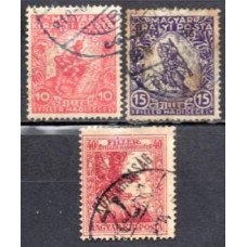 HUN0159U-SÉRIE PRÓ VÍTIMAS DE GUERRA - HUNGRIA - 1916/17 - U