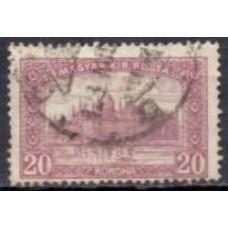 HUN0306U-SELO PARLAMENTO, 20K - HUNGRIA - 1920/23 - U