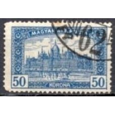 HUN0310U-SELO PARLAMENTO, 50K - HUNGRIA - 1920/23 - U