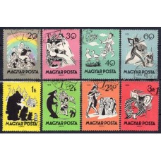 HUN1327U-SÉRIE FÁBULAS I - HUNGRIA - 1959 - U