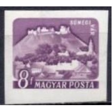 HUN1335NAAD-SELO CASTELOS, 8FI - HUNGRIA - 1960/61 - N - SEM DENTEAÇÃO