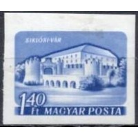 HUN1340ND-SELO CASTELOS, 1,40FO - HUNGRIA - 1960/61 - N - SEM DENTEAÇÃO HUN1340ND-SELO CASTELOS, 1,40FO - HUNGRIA - 1960/61 - N - SEM DENTEAÇÃO