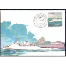 MA0074.01-MÁXIMO ESCOLA NAVAL - NAVIO ESCOLA BRASIL - 1982 - CPD RIBEIRÃO PRETO