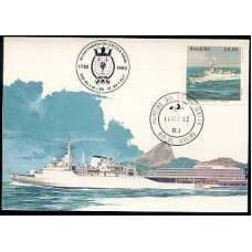 MA0074.03-MÁXIMO ESCOLA NAVAL - NAVIO ESCOLA BRASIL - 1982 - CPD E CBC RIO DE JANEIRO