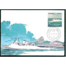 MA0074.06-MÁXIMO ESCOLA NAVAL - NAVIO ESCOLA BRASIL - 1982 - CPD RIO GRANDE DO SUL