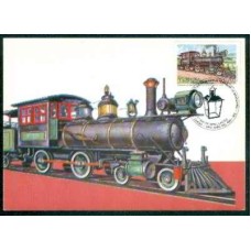 MA0079.01-MÁXIMO PATRIMÔNIO FERROVIÁRIO, LOCOMOTIVA BALDWIN - 1983 - CBC SÃO JOÃO DEL REY