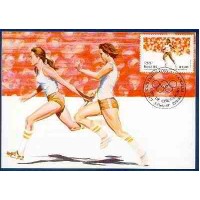 MA0088.01-MÁXIMO OLIMPÍADAS DE LOS ANGELES, CORRIDA DE REVEZAMENTO - 1984 - CBC SÃO PAULO MA0088.01-MÁXIMO OLIMPÍADAS DE LOS ANGELES, CORRIDA DE REVEZAMENTO - 1984 - CBC SÃO PAULO