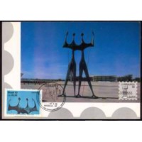 MA0146.01-MÁXIMO LUBRAPEX 90 - ESCULTURAS, OS CANDANGOS - 1990 - CBC BRASÍLIA