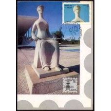 MA0148.01-MÁXIMO LUBRAPEX 90 - ESCULTURAS, A JUSTIÇA - 1990 - CBC BRASÍLIA
