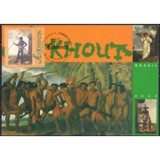 MA0239D.01-MÁXIMO ETNOGRAFIA BRASILEIRA - PINTURAS DE ALBERT ECKHOUT, HOMEM NEGRO - 2002 - CBC BRASÍLIA