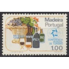 MDE0070N-SELO CONFERÊNCIA MUNDIAL DO TURISMO, 1E - MADEIRA - 1980 - N