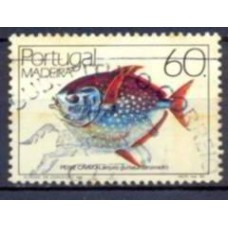 MDE0104U-SELO FAUNA MARINHA I, 60E - MADEIRA - 1985 - U