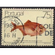 MDE0110U-SELO FAUNA MARINHA II, 75E - MADEIRA - 1986 - U