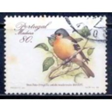 MDE0127U-SELO FAUNA REGIONAL - AVES, 80E - MADEIRA - 1988 - U