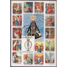 MN2595.07-MÁXIMO CENTENÁRIO DA COROAÇÃO DE NOSSA SENHORA APARECIDA - 2004 - CBC APARECIDA - BASE NÃO É CARTÃO POSTAL
