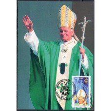 MN2609.45-MÁXIMO HOMENAGEM AO PAPA JOÃO PAULO II - 2005 - CBC SÃO PAULO - BASE NÃO É CARTÃO POSTAL