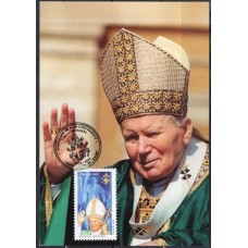 MN2609.54-MÁXIMO HOMENAGEM AO PAPA JOÃO PAULO II - 2005 - CBC NATAL - BASE NÃO É CARTÃO POSTAL
