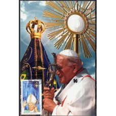 MN2609.81-MÁXIMO HOMENAGEM AO PAPA JOÃO PAULO II - 2005 - CBC RIO DE JANEIRO - BASE NÃO É CARTÃO POSTAL