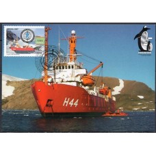 MN2678.03-MÁXIMO ANO POLAR INTERNACIONAL, NAVIO E LOGOMARCA - 2007 - CBC ESTAÇÃO ANTÁRTICA