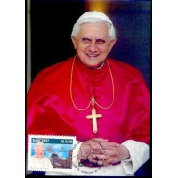 MN2690.05-MÁXIMO PAPA BENTO XVI NO BRASIL - 2007 - CBC APARECIDA - BASE NÃO É CARTÃO POSTAL