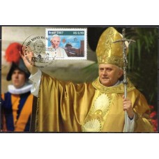 MN2690.11-MÁXIMO PAPA BENTO XVI NO BRASIL - 2007 - CBC APARECIDA