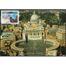 MN2690.17-MÁXIMO PAPA BENTO XVI NO BRASIL - 2007 - CBC SÃO PAULO
