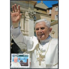 MN2690.20-MÁXIMO PAPA BENTO XVI NO BRASIL - 2007 - CBC SÃO PAULO