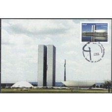 MN2943.01-MÁXIMO DESPERSONALIZADO BRASÍLIA, CONGRESSO NACIONAL - 2010 - CBC BRASÍLIA DA EMISSÃO BRASÍLIA SONHO E REALIDADE