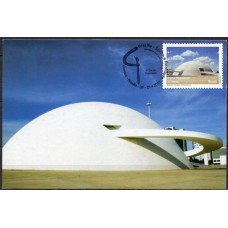 MN2946.01-MÁXIMO DESPERSONALIZADO BRASÍLIA, MUSEU DA REPÚBLICA - 2010 - CBC BRASÍLIA DA EMISSÃO BRASÍLIA SONHO E REALIDADE