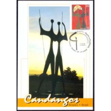 MN2956.02-MÁXIMO BRASÍLIA SONHO E REALIDADE, DOIS CANDANGOS NO CERRADO - 2010 - CBC BRASÍLIA