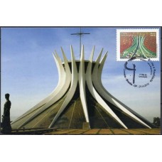 MN2957.01-MÁXIMO BRASÍLIA SONHO E REALIDADE, CATEDRAL DE RENDA DE BRASÍLIA - 2010 - CBC BRASÍLIA