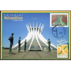 MN2957.02-MÁXIMO BRASÍLIA SONHO E REALIDADE, CATEDRAL DE RENDA DE BRASÍLIA - 2010 - CBC BRASÍLIA