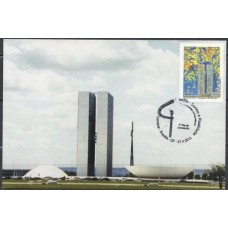 MN2960.01-MÁXIMO BRASÍLIA SONHO E REALIDADE, CONGRESSO E IPÊ AMARELO - 2010 - CBC BRASÍLIA