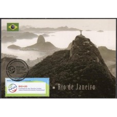MN3191.06-MÁXIMO CONFERÊNCIA ONU RIO + 20, LOGO - 2012 - CBC RIO DE JANEIRO