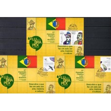 MN3227S.05-SÉRIE 3 MÁXIMOS LUBRAPEX 2012 - ESCRITORES - 2012- CBC FLORIANÓPOLIS