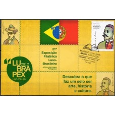 MN3229.07-MÁXIMO LUBRAPEX 2012 - ESCRITORES, CRUZ E SOUZA - 2012 - CBC SÃO PAULO