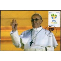MN3276.08-MÁXIMO JORNADA MUNDIAL DA JUVENTUDE JMJ RIO 2013 - 2013 - CBC RIO DE JANEIRO MN3276.08-MÁXIMO JORNADA MUNDIAL DA JUVENTUDE JMJ RIO 2013 - 2013 - CBC RIO DE JANEIRO