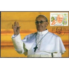 MN3290.02-MÁXIMO JORNADA MUNDIAL DA JUVENTUDE JMJ 2013 - VISITA DO PAPA FRANCISCO AO BRASIL - 2013 - CBC RIO DE JANEIRO