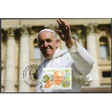 MN3290.07-MÁXIMO JORNADA MUNDIAL DA JUVENTUDE JMJ 2013 - VISITA DO PAPA FRANCISCO AO BRASIL - 2013 - CBC RIO DE JANEIRO