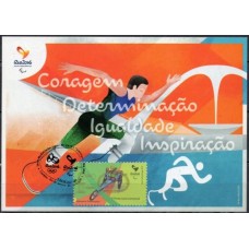 MN3422.01-MÁXIMO MODALIDADES JOGOS OLÍMPICOS E PARALÍMPICOS I, ATLETISMO PARALÍMPICO - 2015 - CBC RIO DE JANEIRO