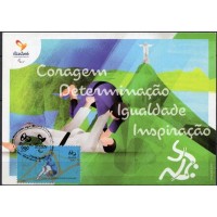 MN3524.01-MÁXIMO MODALIDADES JOGOS OLÍMPICOS E PARALÍMPICOS III, JUDÔ - 2015 - CBC RIO DE JANEIRO MN3524.01-MÁXIMO MODALIDADES JOGOS OLÍMPICOS E PARALÍMPICOS III, JUDÔ - 2015 - CBC RIO DE JANEIRO