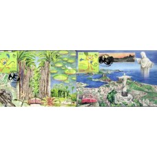 MN3535S.02-SÉRIE 2 MÁXIMOS MASCOTE DOS JOGOS OLÍMPICOS RIO 2016 - 2016 - CBC RIO DE JANEIRO DA EMISSÃO CELEBRAÇÕES DOS JOGOS OLÍMPICOS
