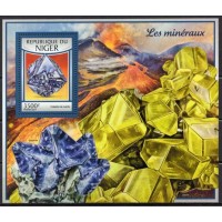 NIGB0690M-BLOCO MINERAIS - NIGER - 2017 - MINT