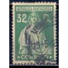 POR0423U-SELO CERES IMPRESSÃO DE LONDRES, 32C - PORTUGAL - 1926 - U
