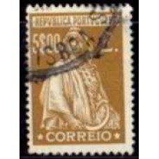 POR0436U-SELO CERES IMPRESSÃO DE LONDRES, 5E - PORTUGAL - 1926 - U