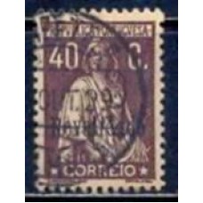 POR0509U-SELO CERES REVALIDADO, 40C MARROM - PORTUGAL - 1929 - U