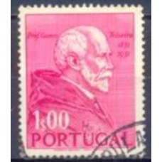 POR0764UA-SELO CENTENÁRIO DO PROFESSOR GOMES TEIXEIRA, 1E - PORTUGAL - 1952 - U