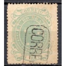 RE0070U.02-SELO CRUZEIRO, 20 RÉIS DENTEAÇÃO 13-14 - 1890 - U