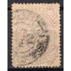 RE0072U.03-SELO CRUZEIRO, 100 RÉIS LILÁS - 1890 - U