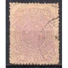RE0072U.05-SELO CRUZEIRO, 100 RÉIS LILÁS - 1890 - U